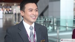 Boarding For Success – Elbert’s Cabin Crew Career with Qatar Airways [upl. by Kingston]