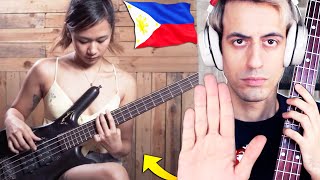 This Filipino Bassist Must Be STOPPED Bass Battle [upl. by Sulakcin]