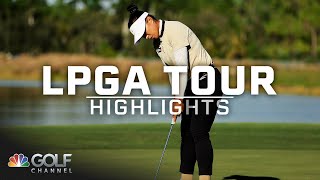 LPGA Tour Highlights CME Group Tour Championship Final Round  Golf Channel [upl. by Loleta]