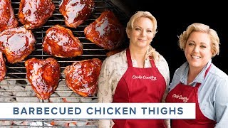 The Secret to Perfect BBQ Chicken Thighs [upl. by Ytok237]