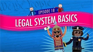 Legal System Basics Crash Course Government and Politics 18 [upl. by Polito]