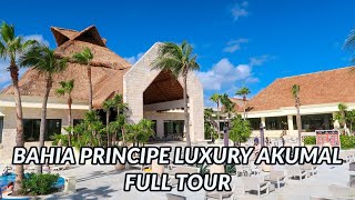 🌴🌴 BAHIA PRINCIPE LUXURY AKUMAL FULL TOUR 2021  MEXICO [upl. by Astrea673]