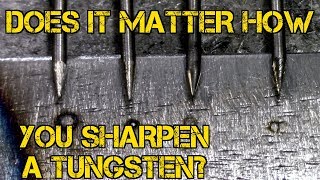 TFS TIG Simple  Does it Matter How You Sharpen Tungsten [upl. by Orit127]