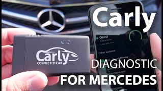 Carly OBD Diagnostic Code Reader amp App For Mercedes [upl. by Varien766]