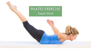 Pilates Exercise Swan Dive  Pilates Anytime [upl. by Arlyn]