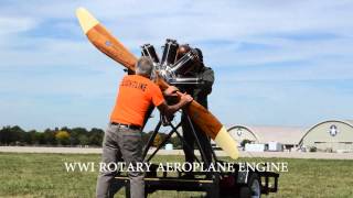 WWI Rotary Engine [upl. by Lemhaj799]