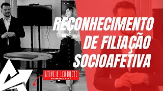 DIREITO DE FAMÍLIA Reconhecimento de filiação socioafetiva [upl. by Ikoek196]