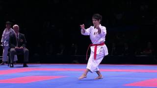 Sandra Sanchez vs Sandy Scordo FINAL European Karate Championships 2016  WORLD KARATE FEDERATION [upl. by Igal]