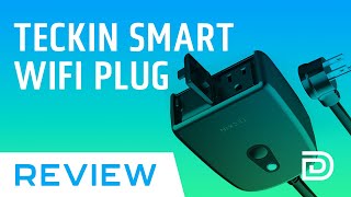 Teckin Outdoor Smart WiFi Plug Setup amp Review  IP44 WiFi Smart Plug [upl. by Tabatha]