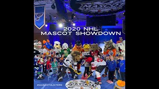 2020 NHL All Star Mascot Showdown Dance Off [upl. by Stoeber]