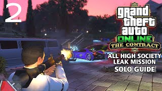 GTA ONLINE THE CONTRACT  HOW TO FIND THE LIMO IN THE COUNTRY CLUB INVESTIGATION [upl. by Bogosian]