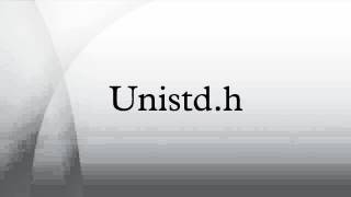 Unistdh [upl. by Meelak]