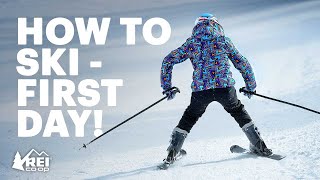 How to Ski  What you need to know for your first day  REI [upl. by Netsirk]