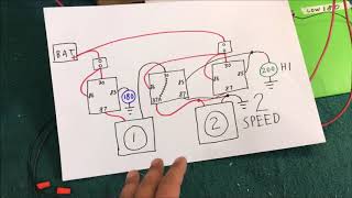 auto electric cooling fan WIRING how to DIY [upl. by Notlim]