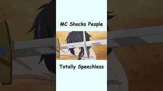 Mc defeats the strongest swordsman anime magicsword magic powerful shorts [upl. by Eisac569]