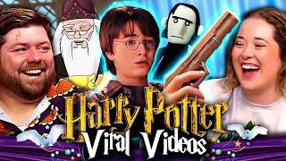 We Watched ALL HARRY POTTER Viral Videos [upl. by Sumerlin]