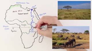 Geography of Africa [upl. by Casteel]