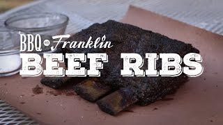 BBQ with Franklin Beef Ribs [upl. by Mila879]