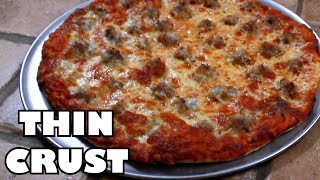 Perfect Chicago ThinCrust Tavern Style Pizza at Home [upl. by Nimzzaj113]