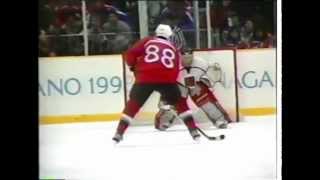 Did Hašek Stop Lindros in the Shootout Nagano Olympics 1998 SemiFinal Czech v Canada [upl. by Aymahs]