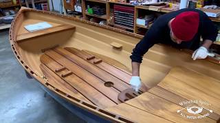 Building a custom West Coast Traditional Rowboat [upl. by Aihk528]