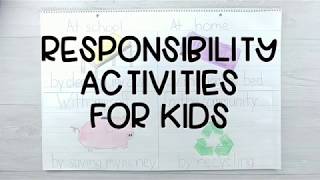 Classroom Responsibility Activities for Kids [upl. by Anitap]