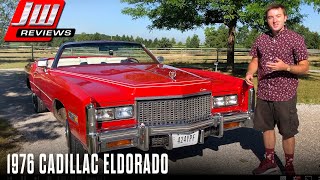 1976 Cadillac Eldorado Convertible Review [upl. by Pegma]