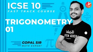 Trigonometry ICSECBSE Class 10 Maths  Trigonometry IdentitiesFormulasTableTricksRatios Vedantu [upl. by Airtened]