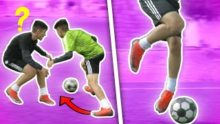 ¡ENGAÑA A TU RIVAL CON ESTA JUGADA 🤯 TUTORIAL DE FÚTBOL PASO A PASO PARA BURLAR DEFENSAS [upl. by Ardnuas]