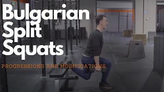 How to Bulgarian Split Squat  Progressions to Build up to a Full Bulgarian Split Squat [upl. by Yeffej]