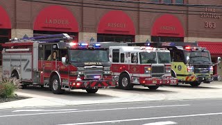 Fire Trucks Responding Compilation 18 [upl. by Cinelli]