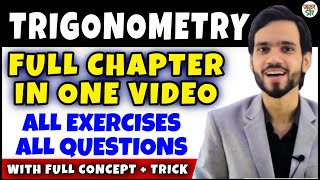 Trigonometry  Trigonometry Class 10 Chapter 8  Maths Full Chapter ConceptExercisesBasicsHindi [upl. by Ajiram786]