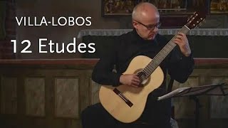 12 Etudes • VillaLobos • Andrzej Wilkus [upl. by Hallvard]