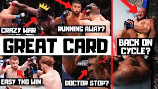 UFC Vegas 102 Event Recap Cannonier vs Rodrigues Full Card Reaction amp Breakdown [upl. by Clovis]