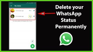 How to Delete your WhatsApp Status Permanently [upl. by Weirick]