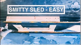 Smitty Sled Design  Simple Quick Easy DIY [upl. by Philippa]