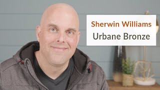 Sherwin Williams Urbane Bronze Color Review [upl. by Amihc]