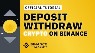 How to Deposit amp Withdraw Crypto on Binance  Binance Official Guide [upl. by Irtimid913]