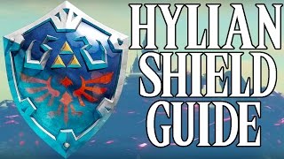 How To Get The Hylian Shield Easiest Way Breath Of The Wild [upl. by Giguere252]