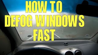 How to Defog Car Windows Fast [upl. by Ynhoj]