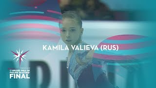 Kamila Valieva RUS  Ladies Free Skating  ISU GP Finals 2019  Turin  JGPFigure [upl. by Naujd]