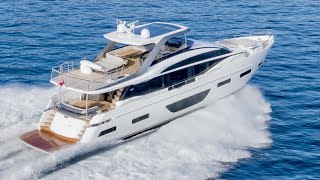 925M Superyacht Sea Trial  Princess Y85 [upl. by Nari]