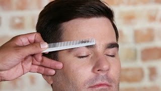 How to Trim Mens Eyebrows [upl. by Marleah997]