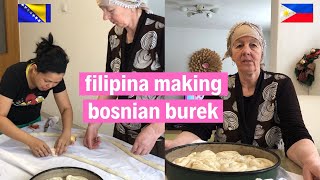 Burek  What to Eat in Bosnia and Herzegovina  Kako napraviti jufke za pitu  How to Make Burek [upl. by Festa603]