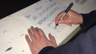 How To Make A Ouija Board At Home That Works and PROOF TUTORIAL [upl. by Ileana770]