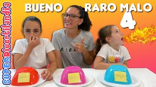 BUENO RARO o MALO 4 😰 SUPERDivertilandia con Andrea Irene y Raquel [upl. by Akiria]