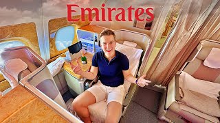 Emirates A380 INCREDIBLE Business Class  Full Flight Review [upl. by Haiel]