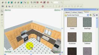 Creating Kitchen Layouts with Pro100 [upl. by Alyakam]