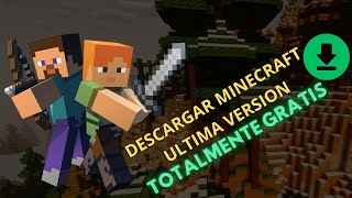 COMO DESCARGAR MINECRAFT PARA PC TOTALMENTE GRATIS [upl. by Alice]