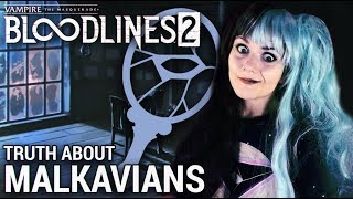 MALKAVIANS EXPLAINED  Vampire the Masquerade Bloodlines 2 Clan Lore [upl. by Ahtnams783]